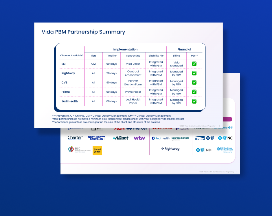 Thumbnail of Vida PBM Partnership Summary