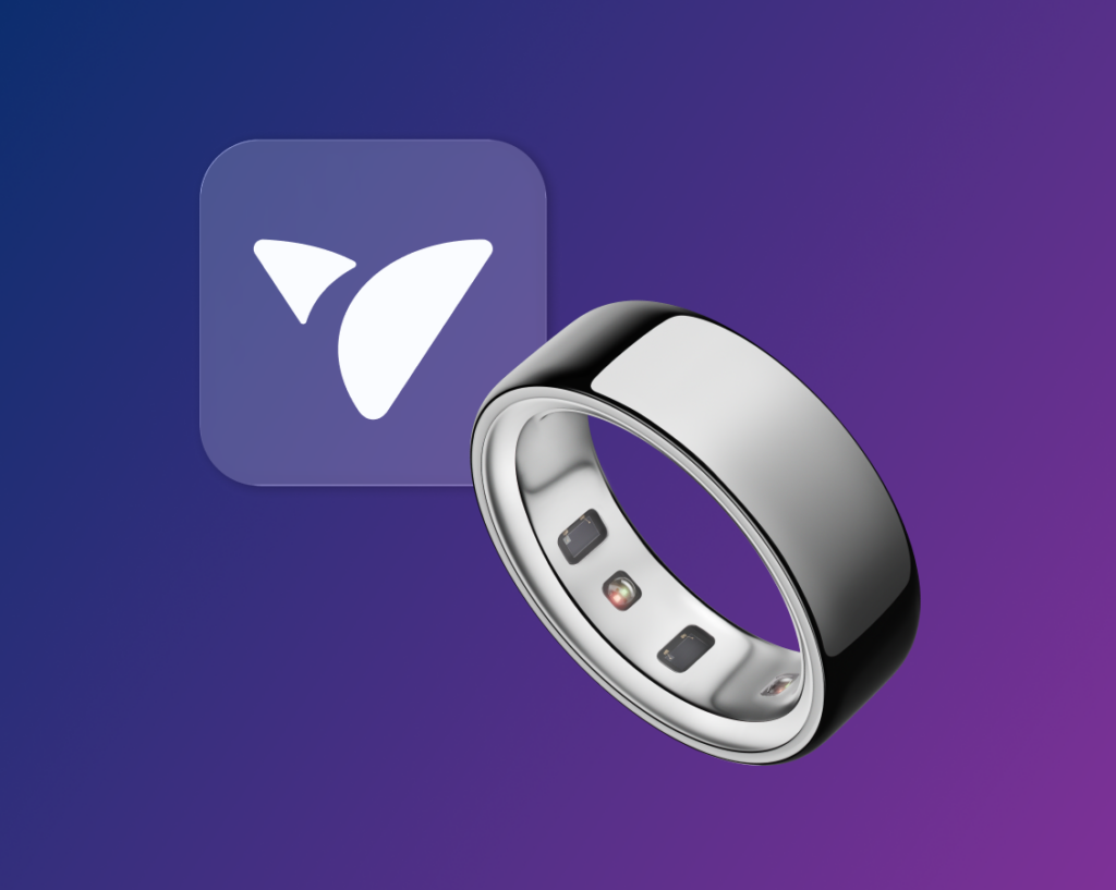 Vida icon + Oura ring